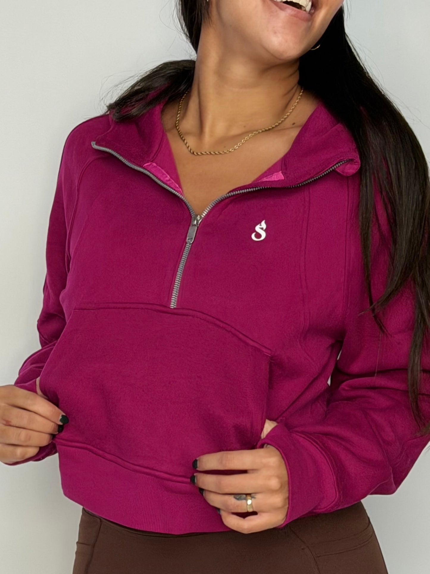 The Layla LOUNGE Quarter Zip