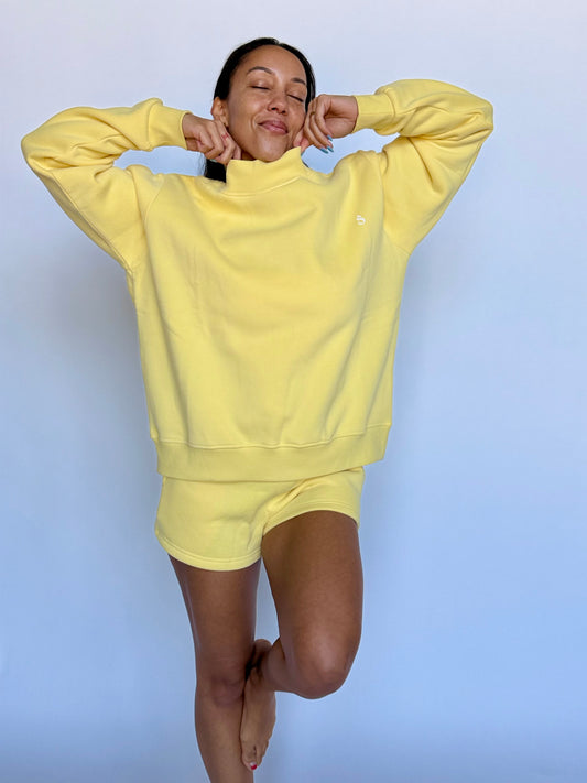 The Ellie LOUNGE Mock Sweater